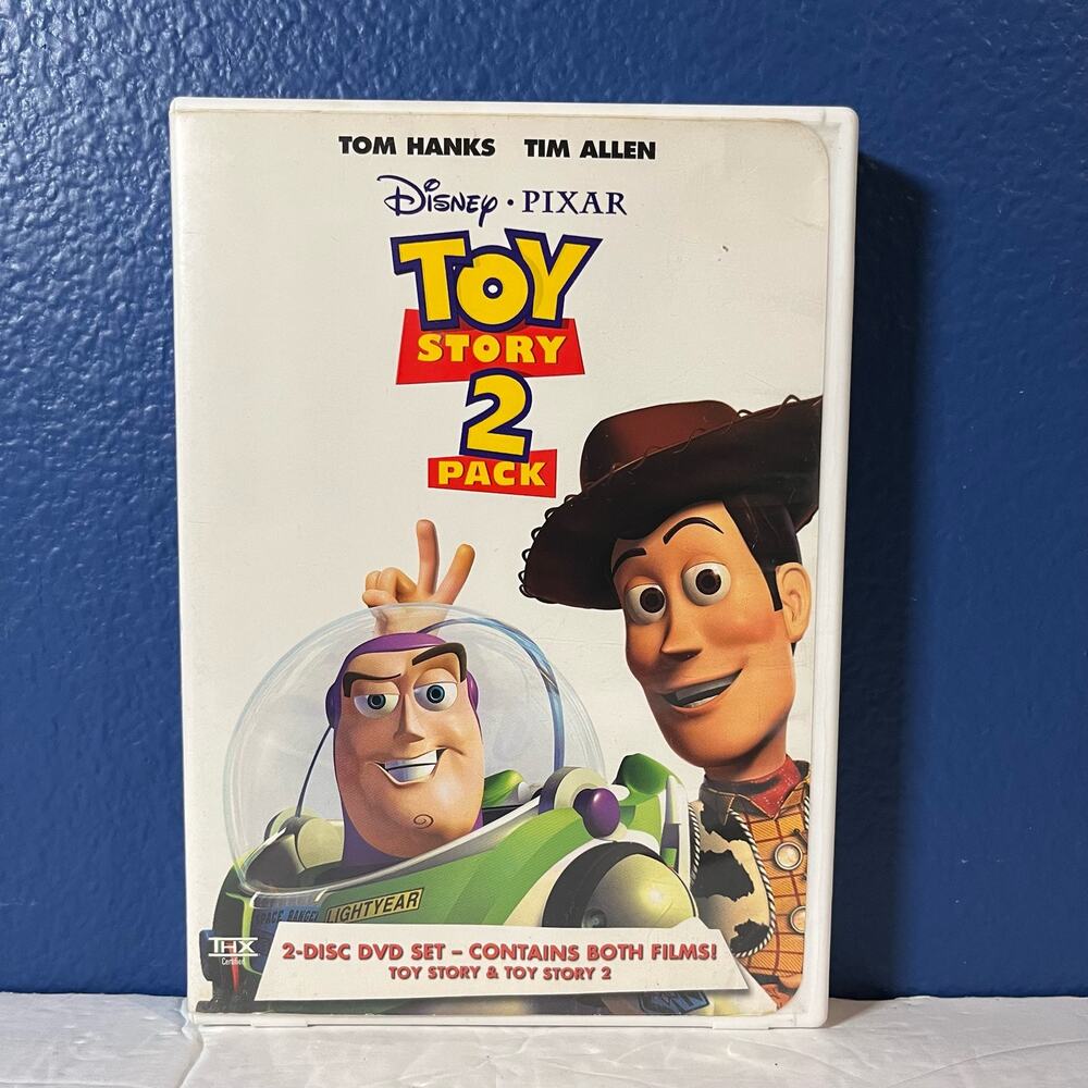 Toy Story 1 & Toy Story 2 (DVD, 2000, 2-Disc Set)